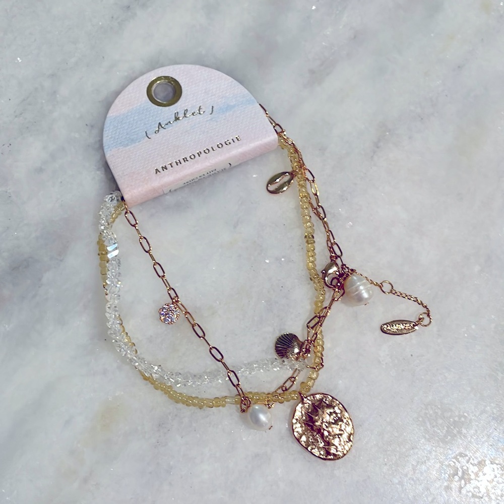 Anthropologie anklet! Brand new!